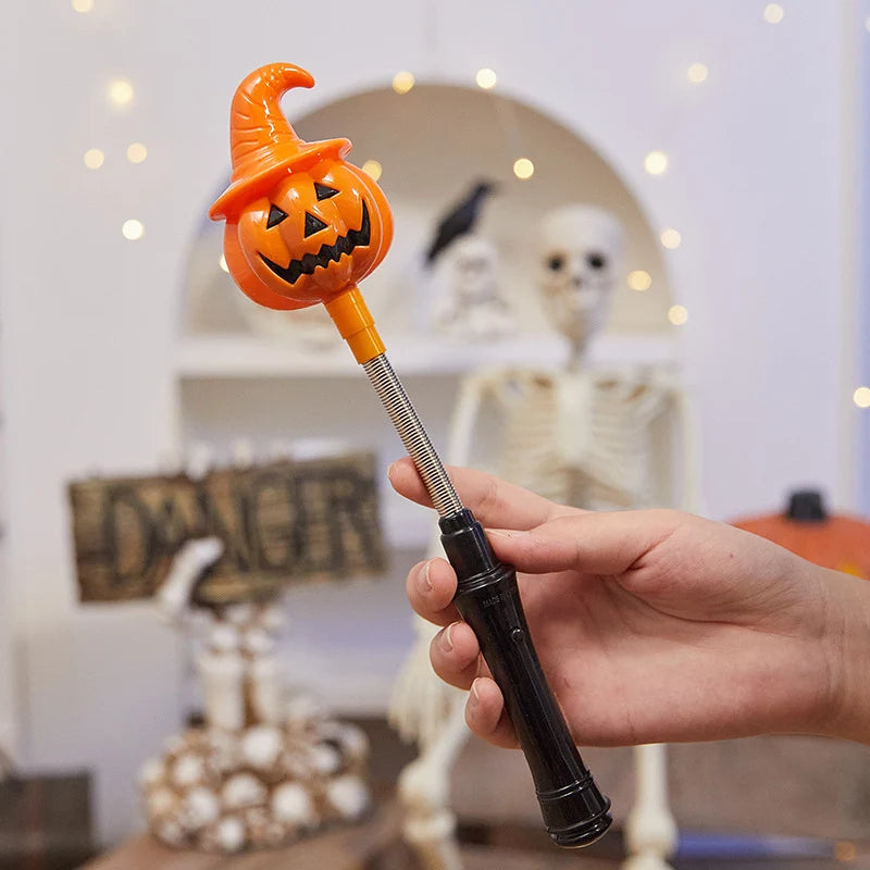 Decorative Candle Pumpkin Design Durable Plastic