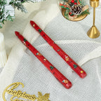 Decorative Candle Set Handcrafted Long-Burning Set of 2