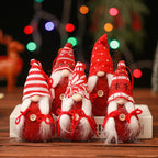 Decorative Christmas Figure Handcrafted Appliqué Details