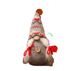 Decorative Christmas Figure Handcrafted Appliqué Details