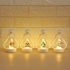Decorative Christmas Lantern Snowman LED Battery Operated Indoor Outdoor