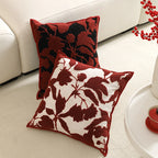 Decorative Cushion Cover Chenille Tufted Velvet Hidden Zipper 18x18