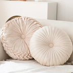 Decorative Cushion Round Soft Textured Machine Washable