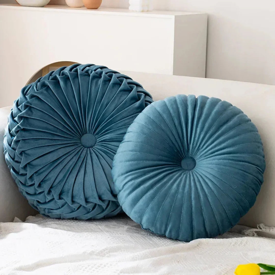 Decorative Cushion Round Soft Textured Machine Washable