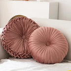 Decorative Cushion Round Soft Textured Machine Washable