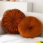 Decorative Cushion Round Soft Textured Machine Washable