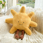 Decorative Cushion Set Sun & Moon Motifs Set of Two