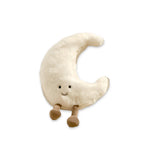 Decorative Cushion Sun & Moon Plush Cotton Blend