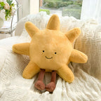Decorative Cushion Sun & Moon Plush Cotton Blend