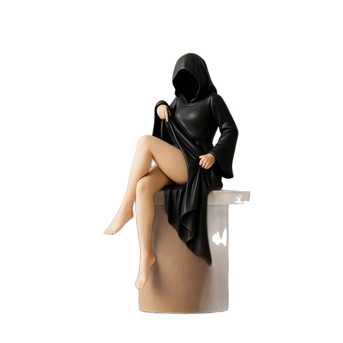 Decorative Figure Hooded Cloak Water-Resistant Indoor & Outdoor
