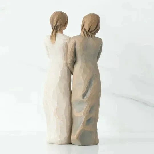 Decorative Figurine Three Sisters Hand-Painted Resin