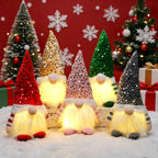 Decorative Gnome Handcrafted Glitter Hat & Fluffy Beard