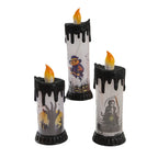 Decorative Halloween Light Creepy Figurine Candlelight Indoor & Outdoor