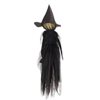 Decorative Hanging Witch Lifelike Premium Fabric Indoor & Outdoor