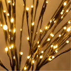 Decorative LED Branch Battery-Powered Warm White LEDs IP65 Waterproof