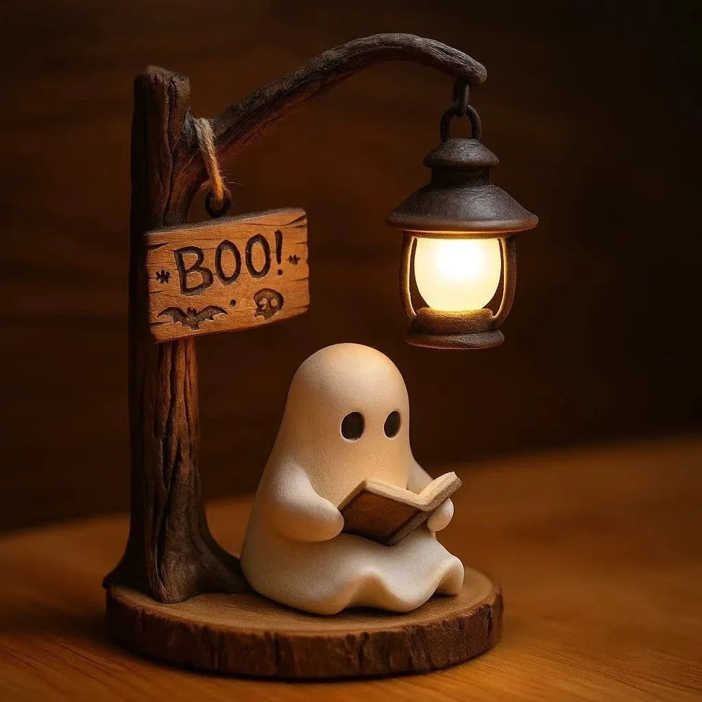 Decorative Lamp Ghost Design Soft Warm Glow Eco-Friendly