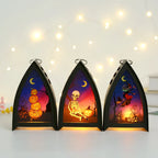 Decorative Lamp Halloween Skeleton Motif LED Soft Glow