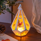 Decorative Lamp Lantern-Shaped Warm Glow Festive Designs