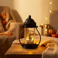 Decorative Lantern Ghost Motif Cordless Warm Glow