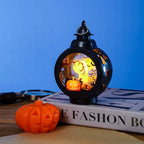 Decorative Lantern Patterned Cutout Metal Indoor Outdoor