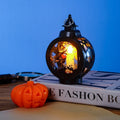 Decorative Lantern Patterned Cutout Metal Indoor Outdoor