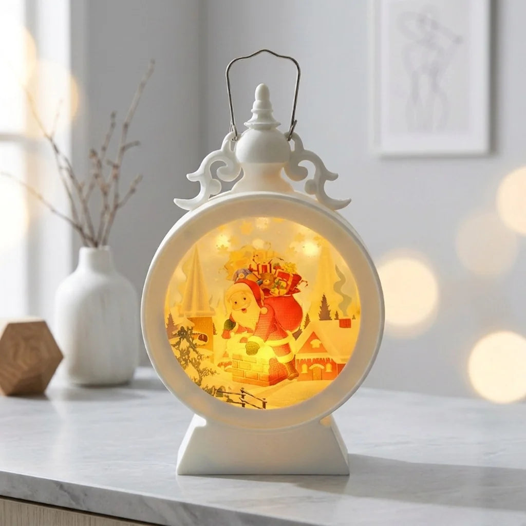 Decorative Lantern Warm White LED Lightweight & Portable