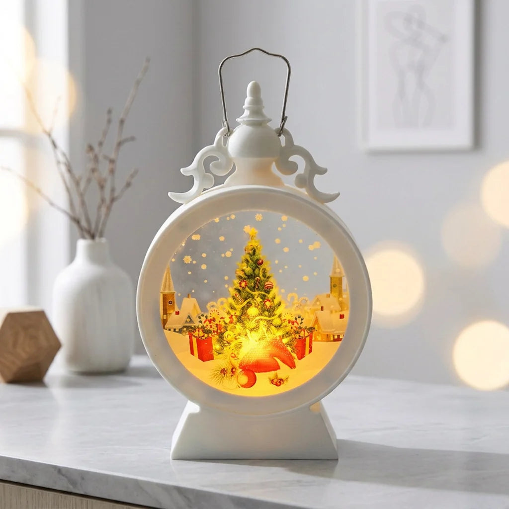 Decorative Lantern Warm White LED Lightweight & Portable
