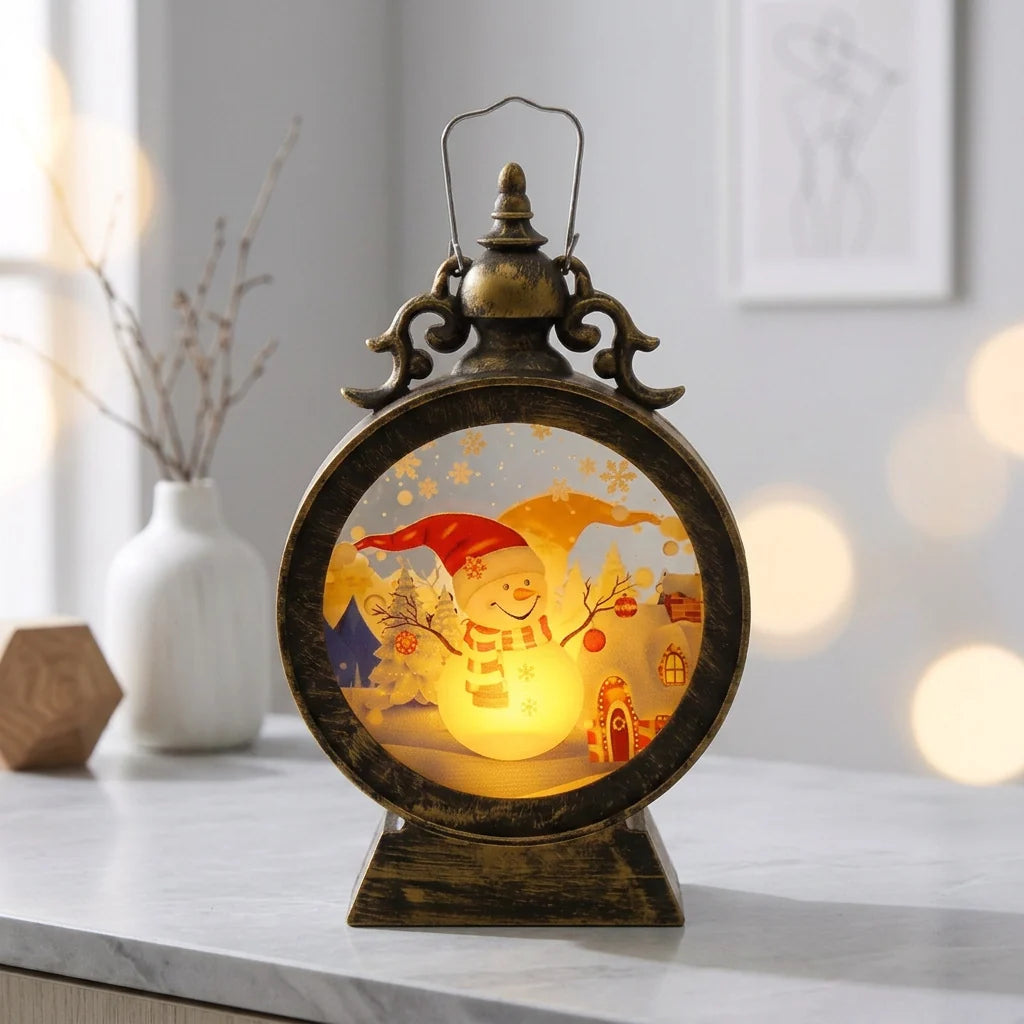 Decorative Lantern Warm White LED Portable Handle