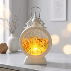 Decorative Lantern Warm White LED Portable Handle