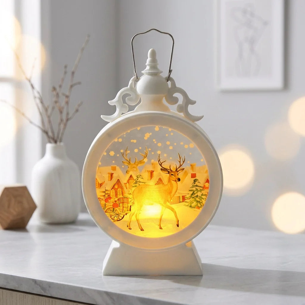 Decorative Lantern Warm White LED Portable Handle