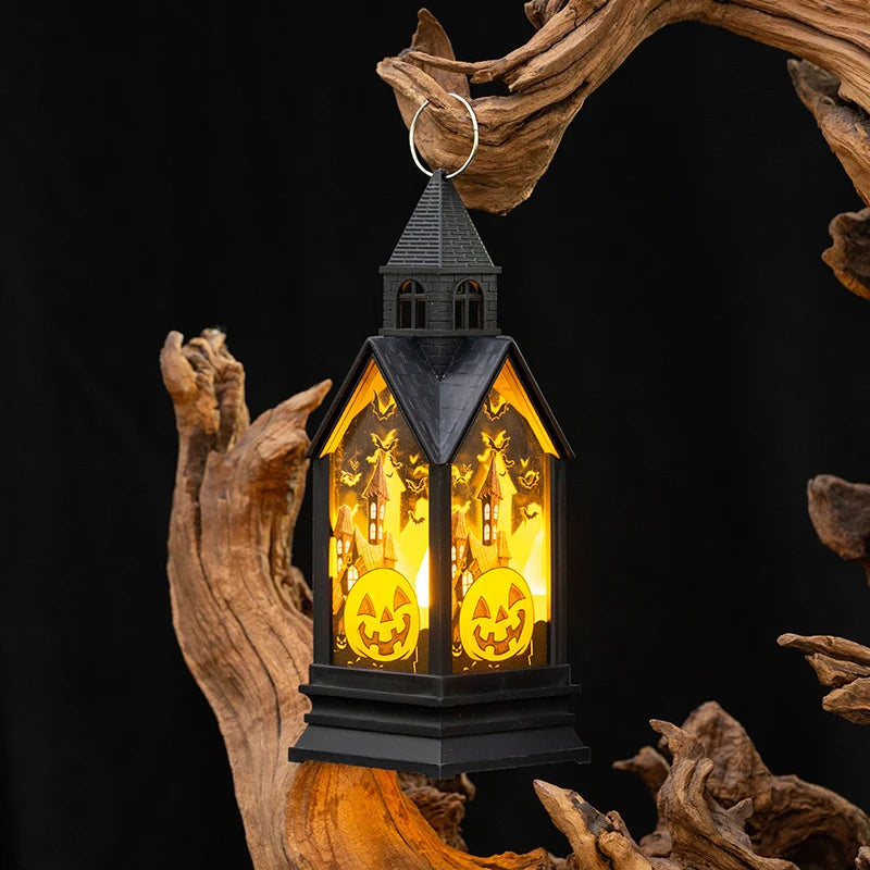 Decorative Lantern Weather-Resistant Plastic With Hanger