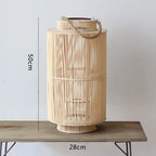 Decorative Lantern Woven With Handle Indoor Outdoor