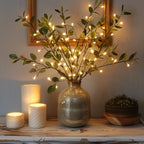 Decorative Light Branch 120 Warm White LEDs & Battery Operated