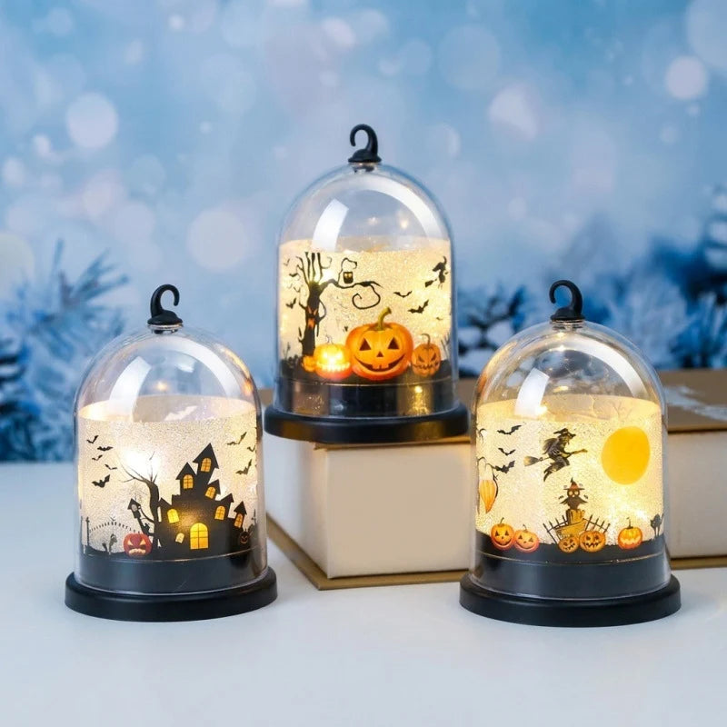 Decorative Light Halloween Motifs Soft Glow