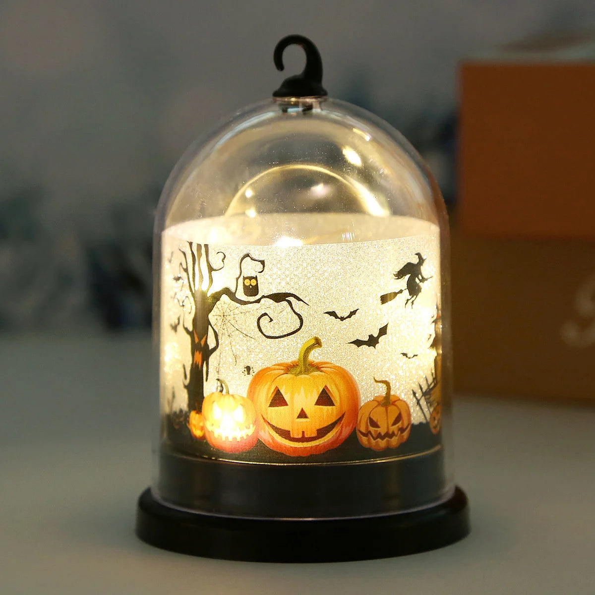 Decorative Light Halloween Motifs Soft Glow
