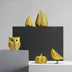 Decorative Ornament Japanese Inspired Vibrant Finish Set of 6