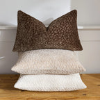 Decorative Pillow Covers Textured Chenille Machine-Washable Set of 2
