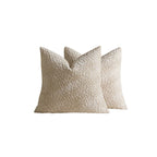 Decorative Pillow Covers Textured Chenille Machine-Washable Set of 2