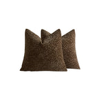 Decorative Pillow Covers Textured Chenille Machine-Washable Set of 2