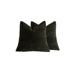 Decorative Pillow Covers Textured Chenille Machine-Washable Set of 2