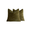 Decorative Pillow Covers Textured Chenille Machine-Washable Set of 2