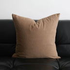Decorative Pillow Geometric Knitted Polyester Cover & Silk Flocking