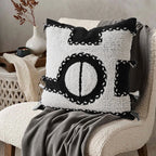 Decorative Pillow Hand-Tufted High-Pile Removable Cover