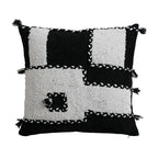 Decorative Pillow Hand-Tufted High-Pile Removable Cover