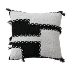Decorative Pillow Hand-Tufted High-Pile Removable Cover