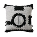 Decorative Pillow Hand-Tufted High-Pile Removable Cover