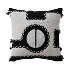 Decorative Pillow Hand-Tufted High-Pile Removable Cover