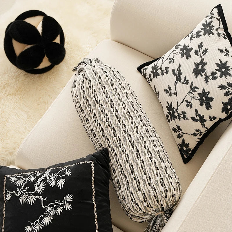 Decorative Pillow Set Boho Handwoven Removable Covers