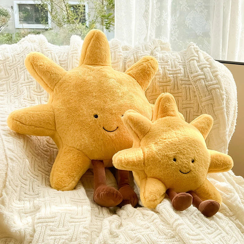 Decorative Pillow Velvet Sun & Moon Firm Plush