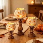 Decorative Pumpkin Lamp Warm LED Indoor & Outdoor